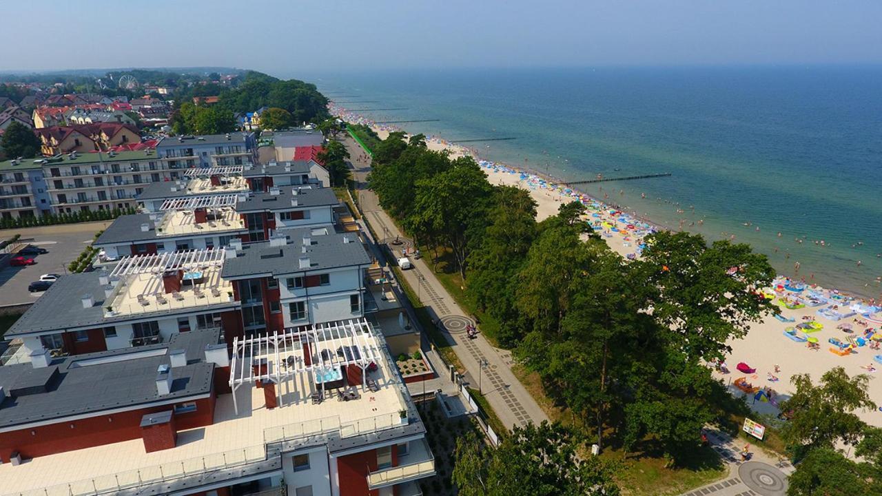 Miodowy Apartament Z Duzym Tarasem W Rewalu, Blisko Morza Exteriér fotografie